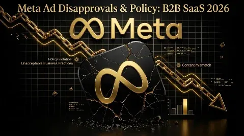 Meta Ad Disapprovals and Policy for B2B SaaS (2026): Why Clean SaaS Ads Get Rejected, the Escalation Ladder, and How to Recover