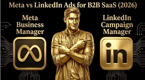 Meta vs LinkedIn Ads for B2B SaaS (2026): The Cost Gap, the Per-Opportunity Truth, and When Each Wins