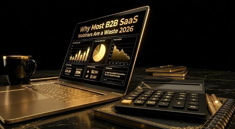Why Most B2B SaaS Webinars Are a Waste of Money in 2026 (and the 4 Webinar Formats That Still Work)