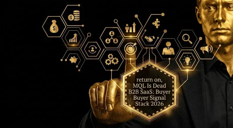 The MQL Is Dead in B2B SaaS: What Replaces It in 2026 (The Buyer Signal Stack Framework)