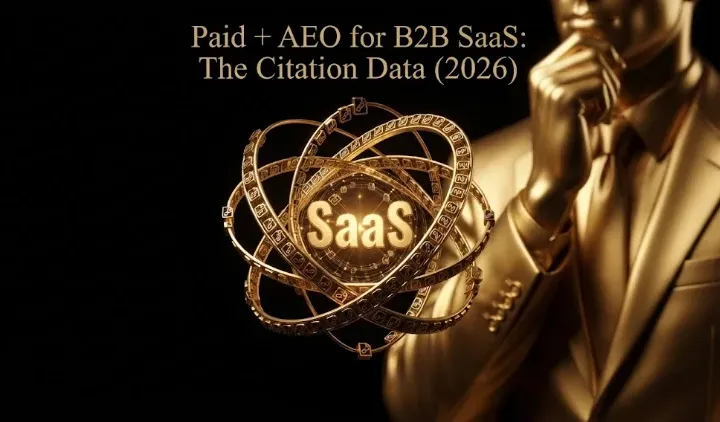 Paid + AEO for B2B SaaS: How AI-Overview Citations Lift Paid Clicks (2026 Data)