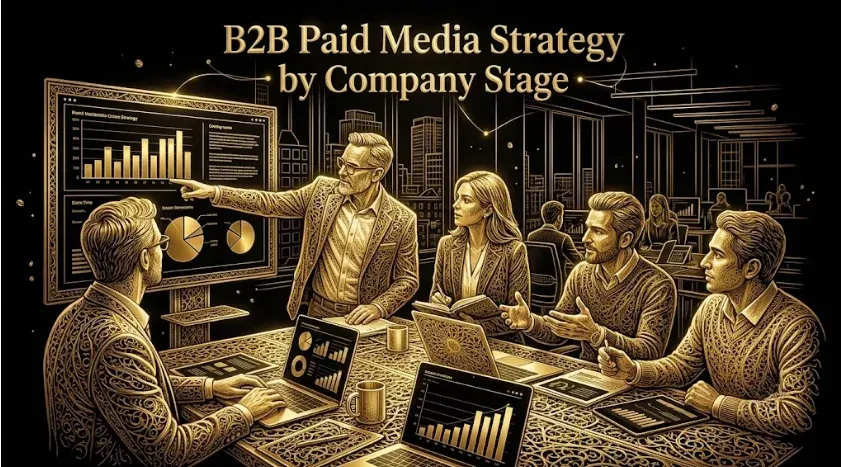 B2B Paid Media Strategy by Company Stage: Startup to Scale