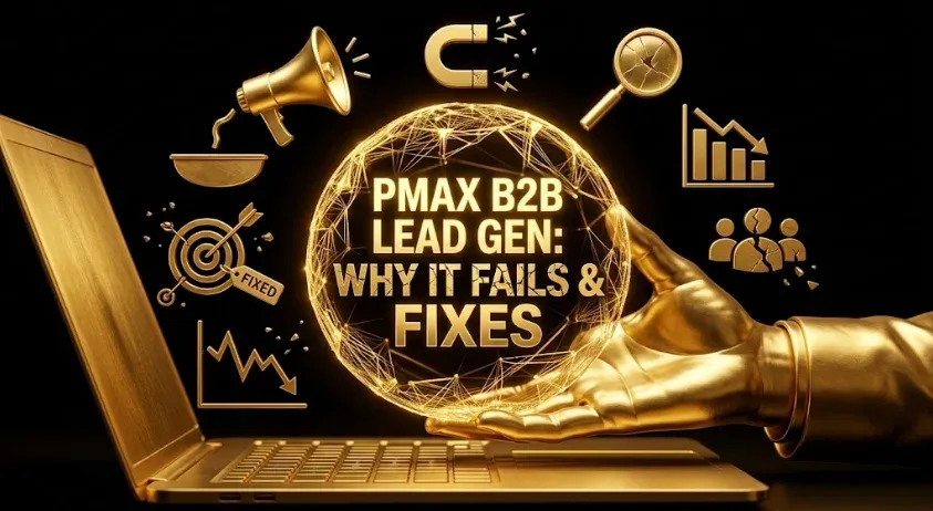Performance Max for B2B Lead Gen: Why It Fails and How to Make It Work