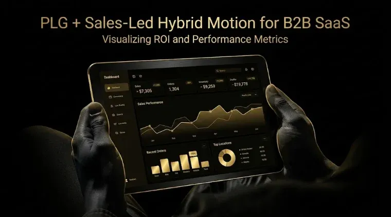 PLG + Sales-Led Hybrid Motion for B2B SaaS