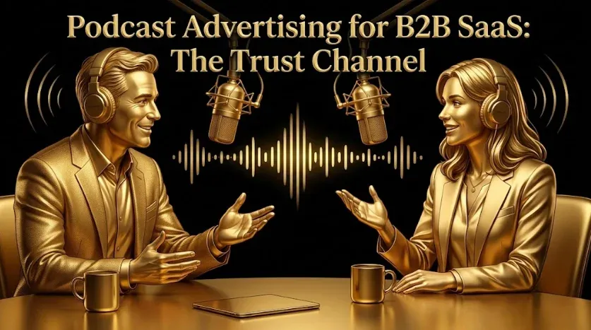 Podcast Advertising for B2B SaaS: The Trust Channel