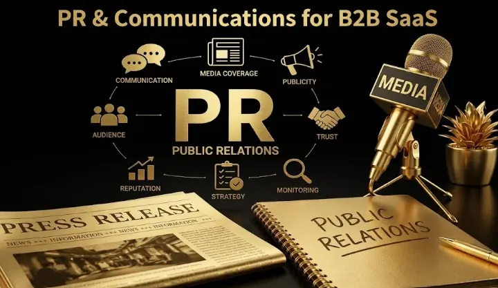 PR & Communications for B2B SaaS: Earning Attention & Trust