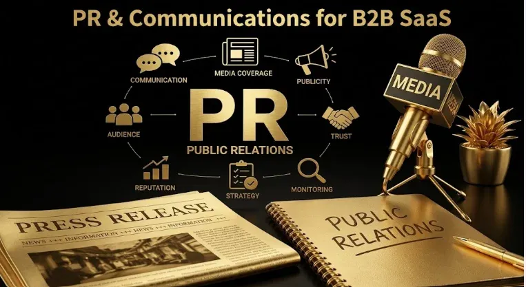 PR & Communications for B2B SaaS: Earning Attention & Trust