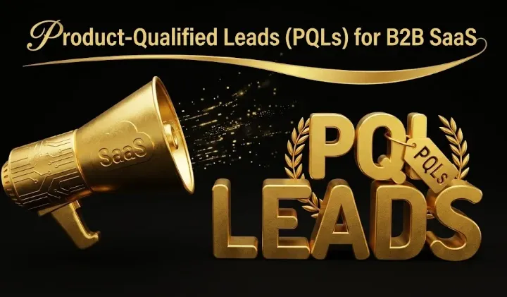 Product-Qualified Leads (PQLs) for B2B SaaS