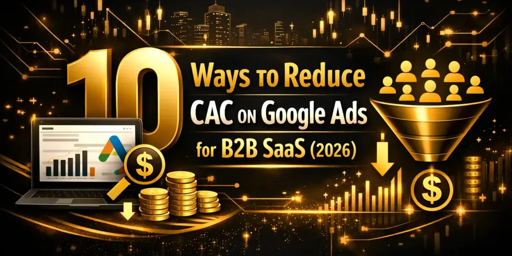 10 Ways to Reduce CAC on Google Ads for B2B SaaS (2026)
