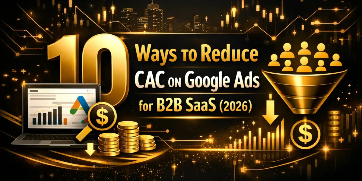 10 Ways to Reduce CAC on Google Ads for B2B SaaS (2026)