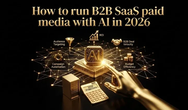 How to Run B2B SaaS Paid Media With AI in 2026: What to Automate, What to Keep Human