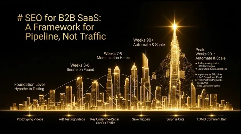 SEO for B2B SaaS: A Practical Framework for Pipeline, Not Traffic