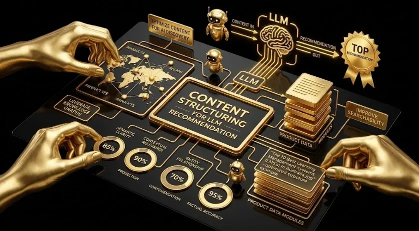 Structuring Content So LLMs Recommend Your Product