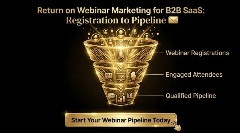 Webinar Marketing for B2B SaaS: From Registration to Pipeline
