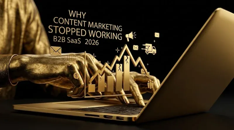 Why "Content Marketing" Stopped Working in B2B SaaS in 2026 (and the AEO + AI-Search-Era Framework That Replaced It)